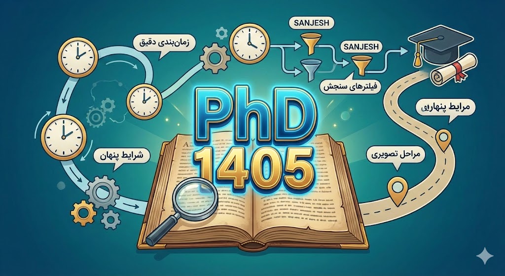 دفترچه ثبت نام دکتری سنجش ۱۴۰۵؛ نکات کور دفترچه که باید بدانید. | فوری ...