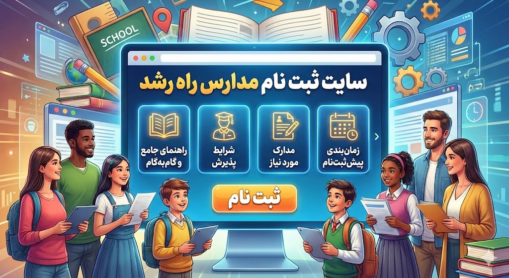 سایت ثبت نام مدارس راه رشد سایت ثبت نام مدارس راه رشد