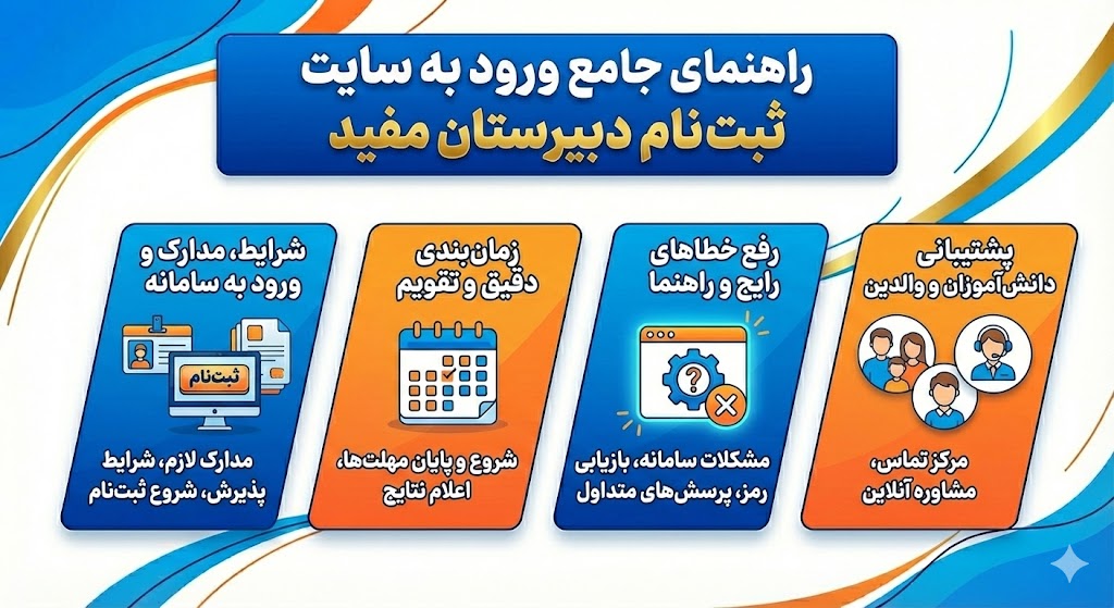 سایت ثبت نام دبیرستان مفید سایت ثبت نام دبیرستان مفید