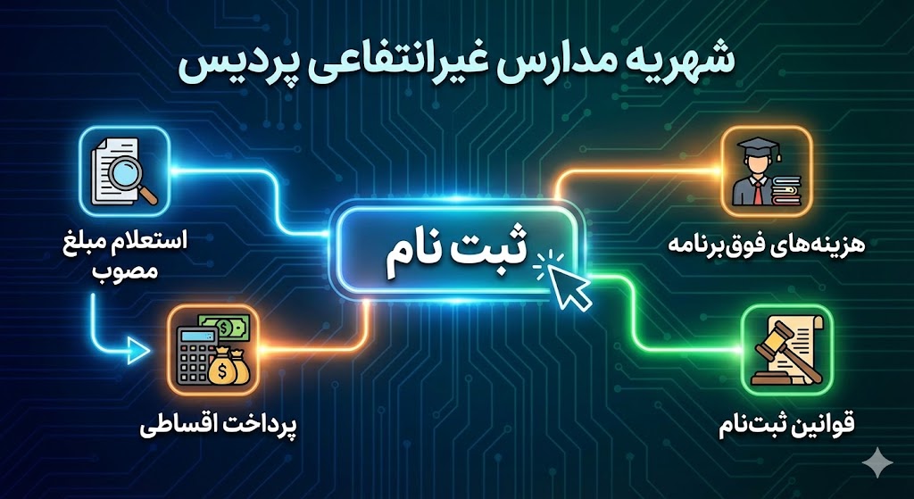 شهریه مدارس غیرانتفاعی پردیس ۱۴۰۵ ۱۴۰۶ | نرخ رسمی شهریه مدارس غیرانتفاعی پردیس ۱۴۰۵ ۱۴۰۶ | نرخ رسمی