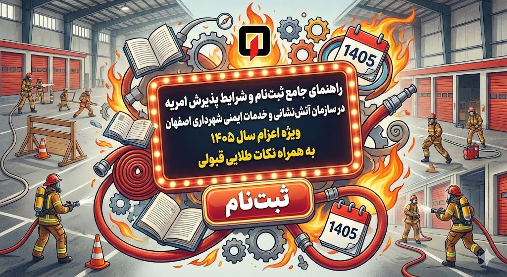 امریه آتش نشانی اصفهان ۱۴۰۵ امریه آتش نشانی اصفهان ۱۴۰۵