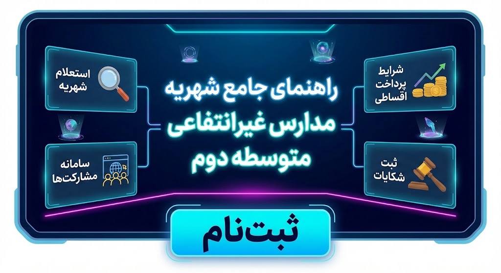 شهریه مدارس غیرانتفاعی متوسطه دوم ۱۴۰۵ ۱۴۰۶ شهریه مدارس غیرانتفاعی متوسطه دوم ۱۴۰۵ ۱۴۰۶