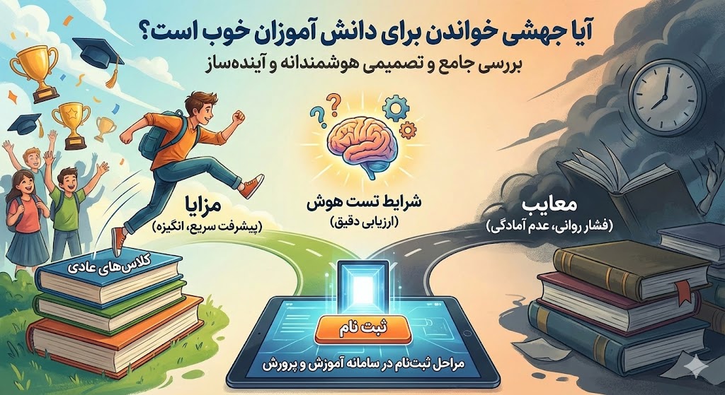 آیا جهشی خواندن برای دانش آموزان خوب است؟ | تصمیم درست یا نادرست آیا جهشی خواندن برای دانش آموزان خوب است؟ | تصمیم درست یا نادرست