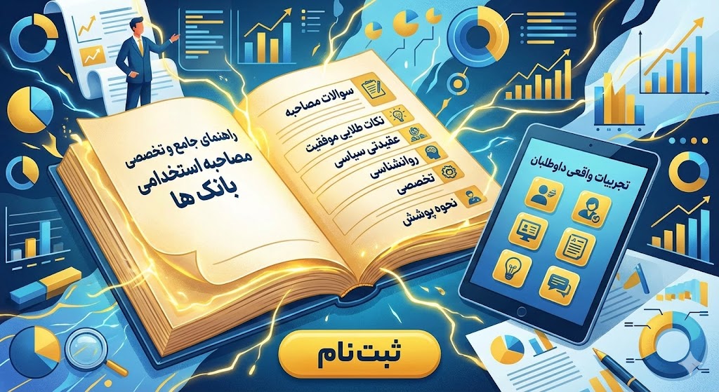 مصاحبه استخدامی بانک ها + سوالات مصاحبه مصاحبه استخدامی بانک ها + سوالات مصاحبه