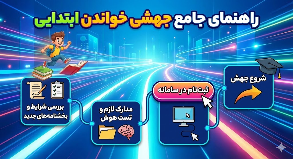 شرایط جهشی خواندن در مقطع ابتدایی ۱۴۰۵ ۱۴۰۶ شرایط جهشی خواندن در مقطع ابتدایی ۱۴۰۵ ۱۴۰۶