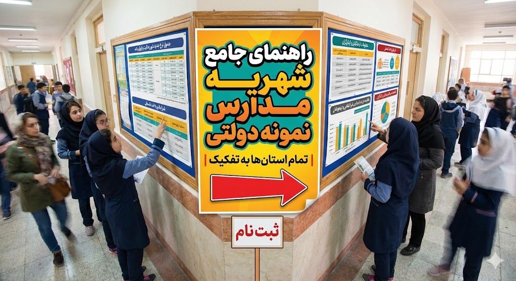 شهریه مدارس نمونه دولتی ۱۴۰۵ | تمام استان ها به تفکیک شهریه مدارس نمونه دولتی ۱۴۰۵ | تمام استان ها به تفکیک