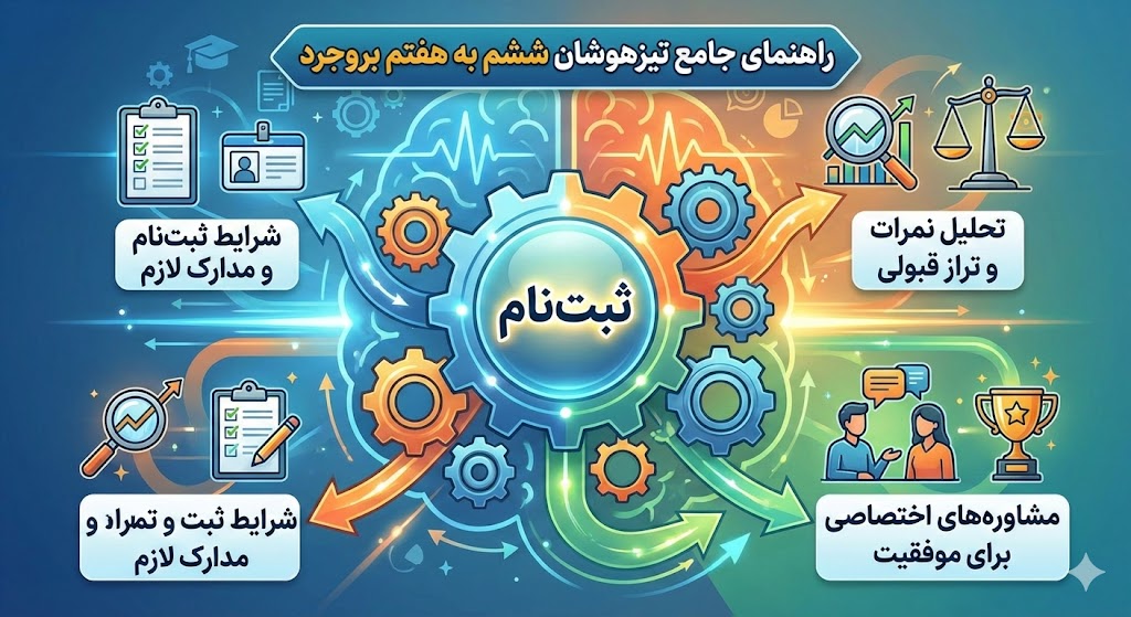 تراز قبولی تیزهوشان ششم به هفتم بروجرد ۱۴۰۵ تراز قبولی تیزهوشان ششم به هفتم بروجرد ۱۴۰۵