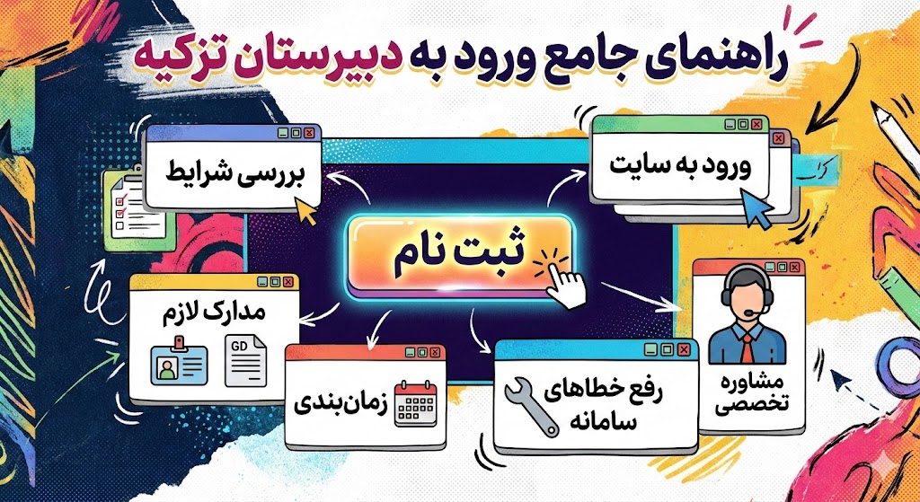 سایت ثبت نام دبیرستان تزکیه سایت ثبت نام دبیرستان تزکیه