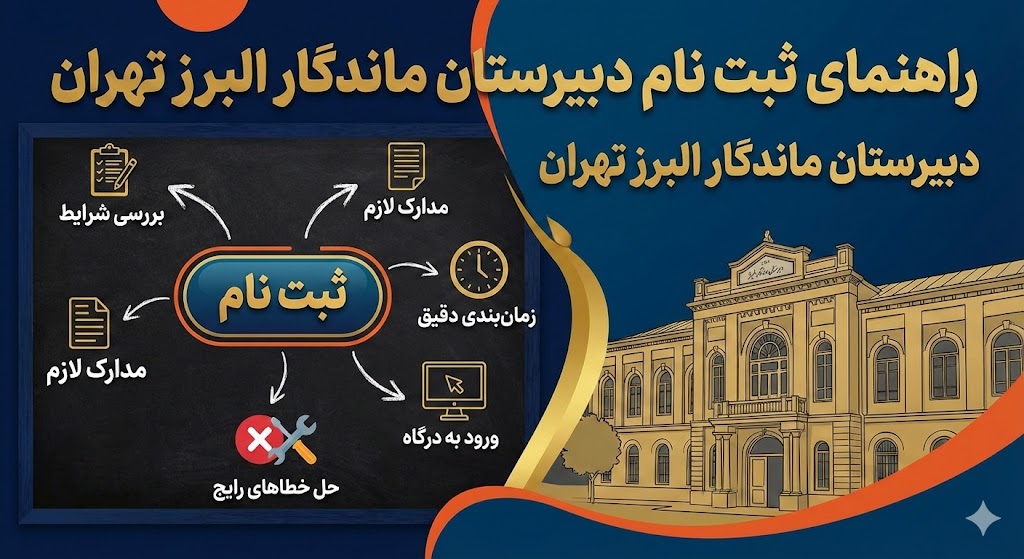 راهنمای ثبت نام دبیرستان ماندگار البرز تهران ۱۴۰۵ ۱۴۰۶ راهنمای ثبت نام دبیرستان ماندگار البرز تهران ۱۴۰۵ ۱۴۰۶