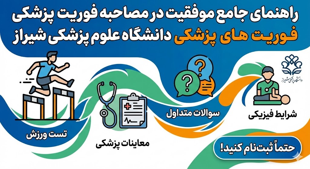 مصاحبه فوریت های پزشکی دانشگاه علوم پزشکی شیراز ۱۴۰۵