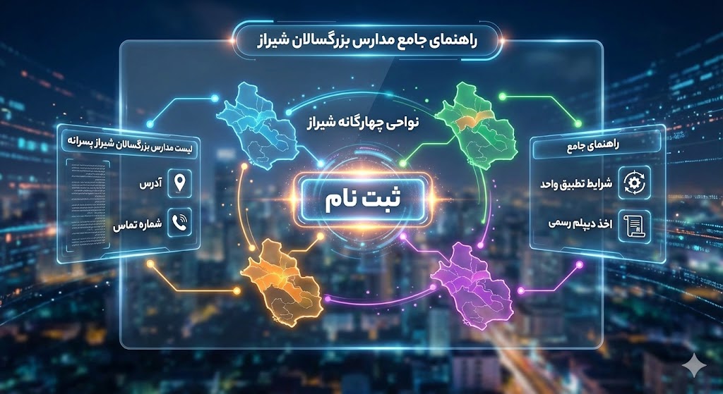 لیست مدارس بزرگسالان شیراز پسرانه ۱۴۰۵ لیست مدارس بزرگسالان شیراز پسرانه ۱۴۰۵