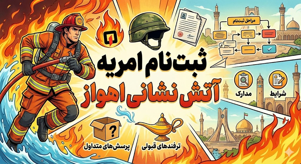 امریه آتش نشانی اهواز ۱۴۰۵ امریه آتش نشانی اهواز ۱۴۰۵