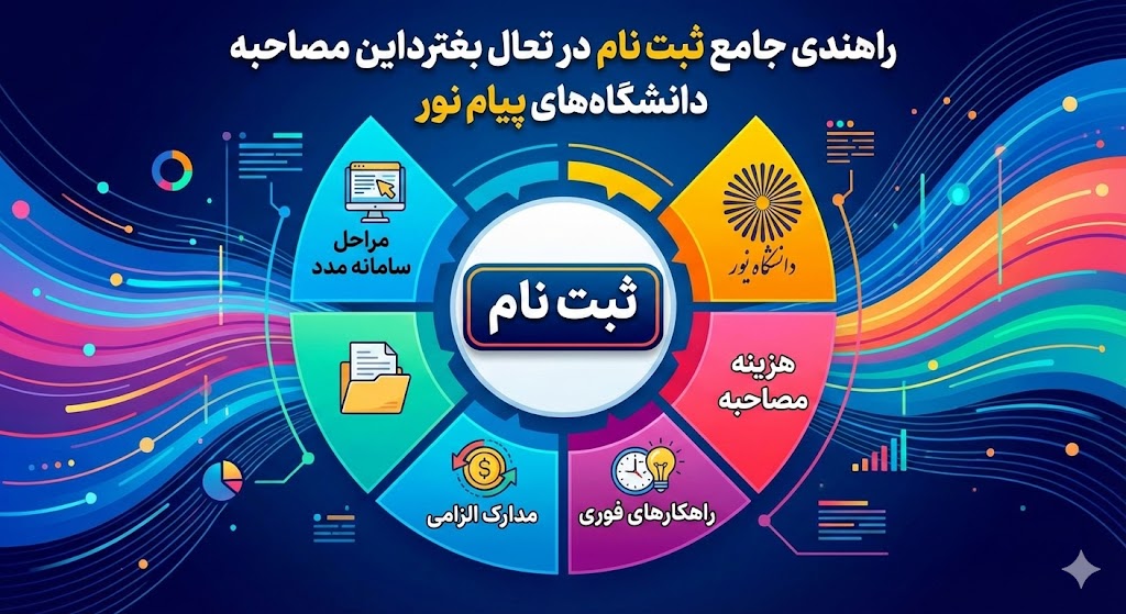 ثبت نام متاخرین مصاحبه دکتری دانشگاه پیام نور ۱۴۰۵ ثبت نام متاخرین مصاحبه دکتری دانشگاه پیام نور ۱۴۰۵