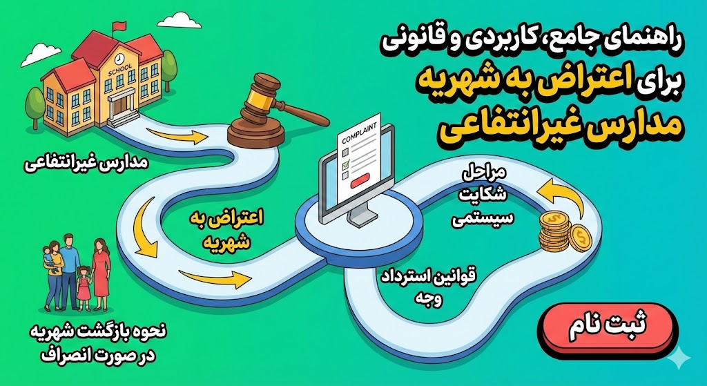 اعتراض به شهریه مدارس غیرانتفاعی ۱۴۰۵ ۱۴۰۶ | نحوه بازگشت شهریه اعتراض به شهریه مدارس غیرانتفاعی ۱۴۰۵ ۱۴۰۶ | نحوه بازگشت شهریه
