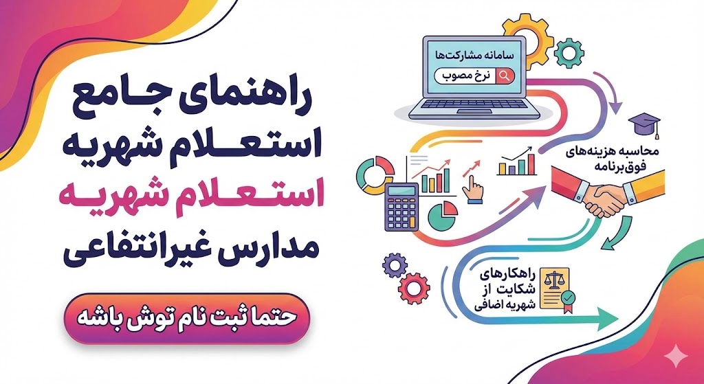 استعلام شهریه مدارس غیر انتفاعی ۱۴۰۵ ۱۴۰۶ | غیر دولتی استعلام شهریه مدارس غیر انتفاعی ۱۴۰۵ ۱۴۰۶ | غیر دولتی