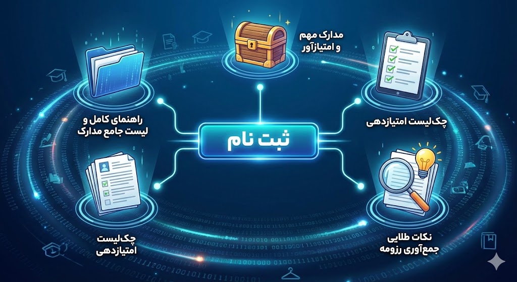 مدرک لازم برای مصاحبه دکتری ۱۴۰۵ | مدارک مهم و امتیازآور مدرک لازم برای مصاحبه دکتری ۱۴۰۵ | مدارک مهم و امتیازآور