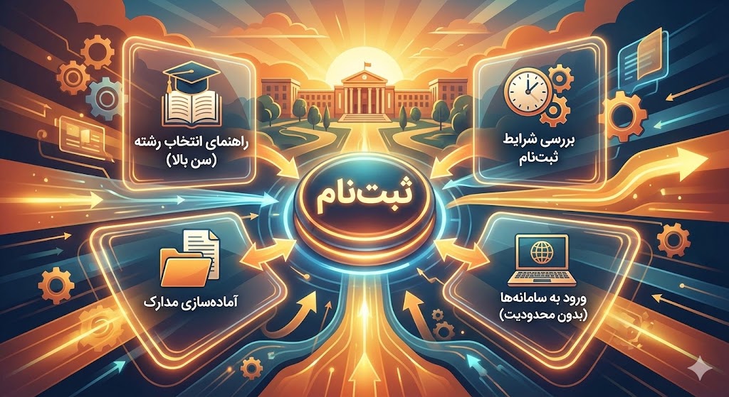 بهترین رشته برای ادامه تحصیل در سن بالا بهترین رشته برای ادامه تحصیل در سن بالا