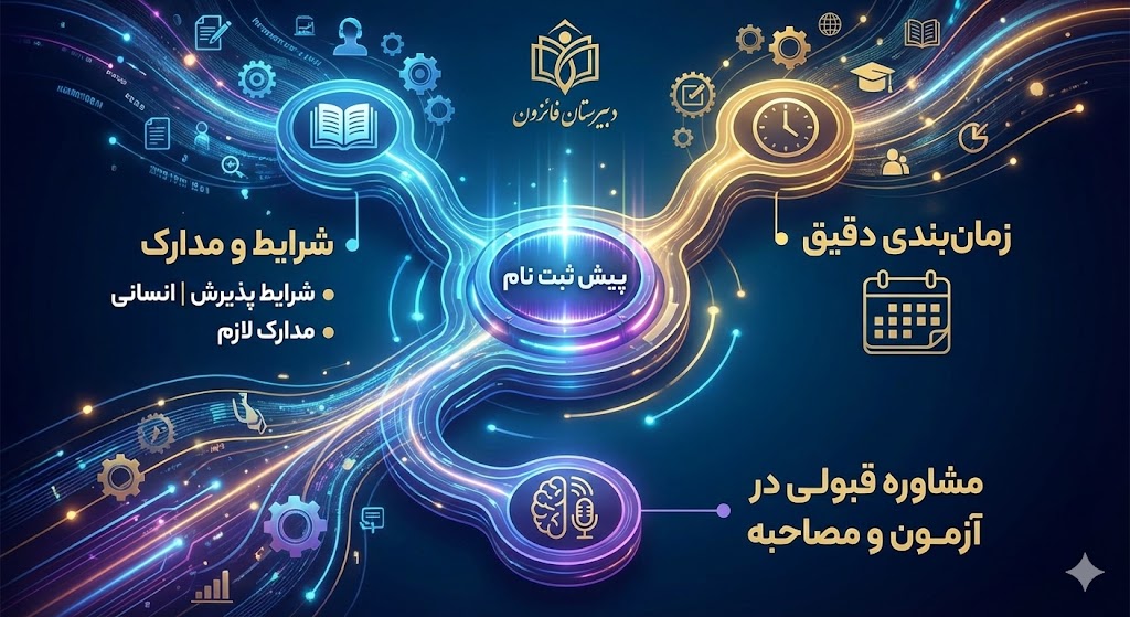 پیش ثبت نام دبیرستان فائزون ۱۴۰۵ ۱۴۰۶ | انسانی پیش ثبت نام دبیرستان فائزون ۱۴۰۵ ۱۴۰۶ | انسانی